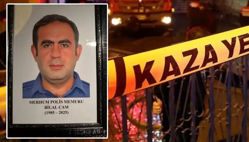 Trafik Kazasında Hayatını Kaybeden Polis Memuruna Veda