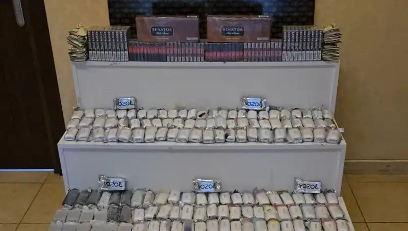 Gümrük Kaçağı Sigara Operasyonu: Tonlarca Sigaraya El Konuldu