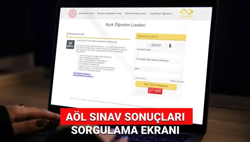 AÖL Sınav Sonuçları: 2025’te Öğrencilerin Gözleri MEB Ekranında!