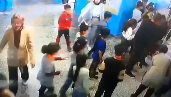 Mardin'de Akılcı Müdahale: Dili Boğazına Kaçan Öğrenciyi Kurtardı!