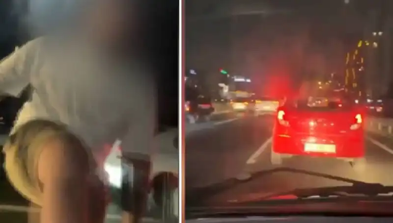 İstanbul'un Kalbinde Asfalt Krizi: Trafik Magandası Kameralara Yansıdı