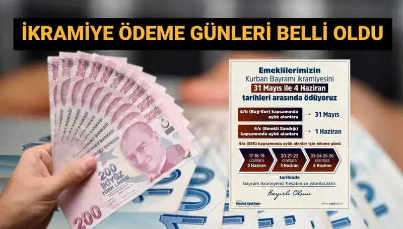 Emekli Bayram İkramiyeleri İçin Müjdeli Tarih Açıklandı!
