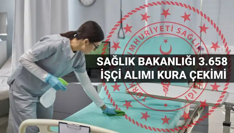 Sağlık Bakanlığı 2025 Kura Tarihleri: 3.658 İşçi Alım Süreci Başlıyor!