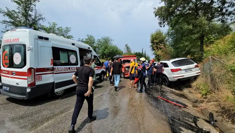 Sakarya'da Feci Kaza: Kamyonet ile Cip Çarpıştı, 5 Yaralı!