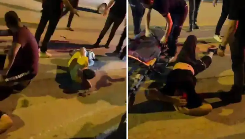 Otomobilden Açılan Ateşle Sokak Savaşına Dönüşen Anlar