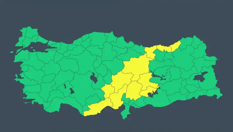 Uyarılar Peş Peşe Geldi! 11 İlde Sağanak ve Fırtına Bekleniyor