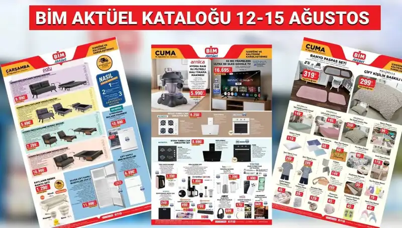 BİM'de Bu Hafta Neler Var? Tercihlerinizi Değiştirecek Ürünler Aktüel Kataloğunda!