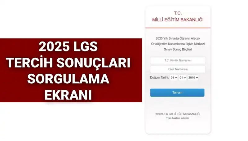 LGS Tercih Sonuçları Açıklandı! Sorgulama Nasıl Yapılır?
