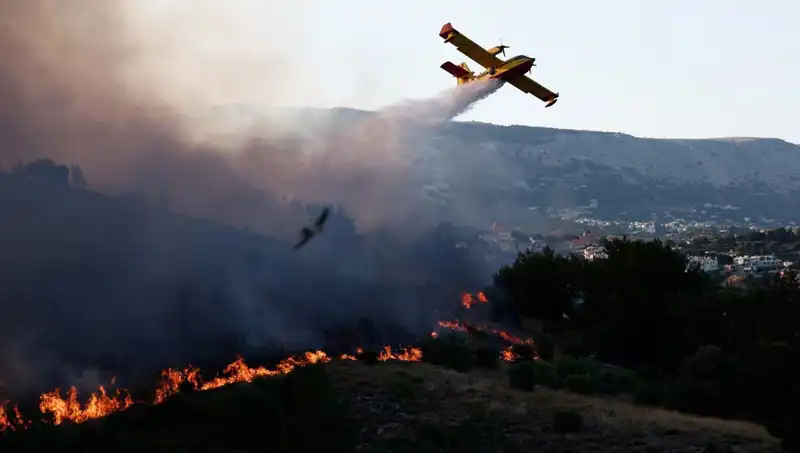Sakız Adası'ndaki Orman Yangını Kontrol Altında: Son Durum Ne?